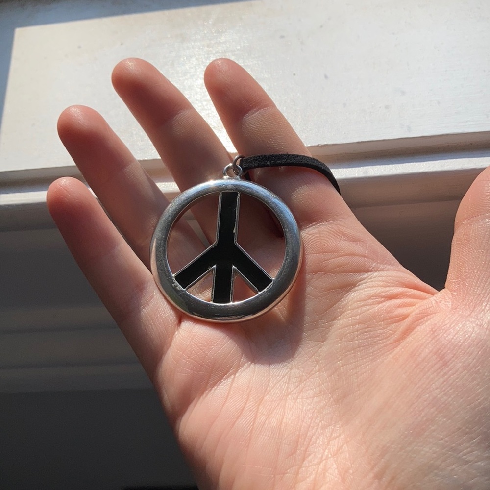 Peace Symbol Necklace ☮️
